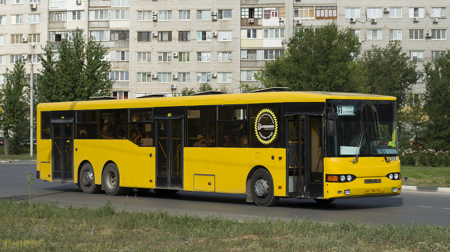 Волгоградская область, Волжанин-6270.00 № 262 Волгоградская область, Волжанин-6270.00 № 262