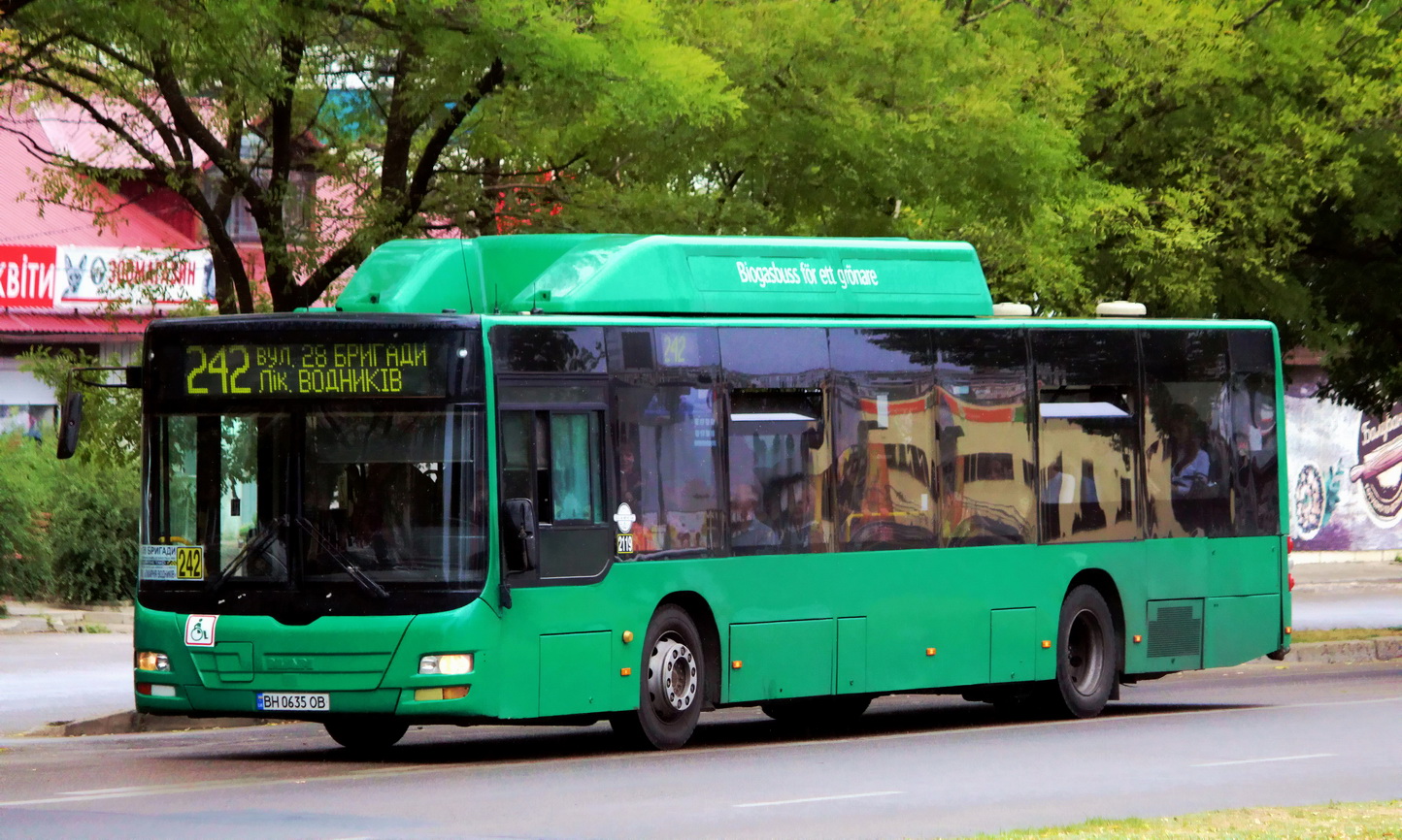 Одесская область, MAN A21 Lion's City NL313 CNG № 2119 Одесская область, MAN A21 Lion's City NL313 CNG № 2119
