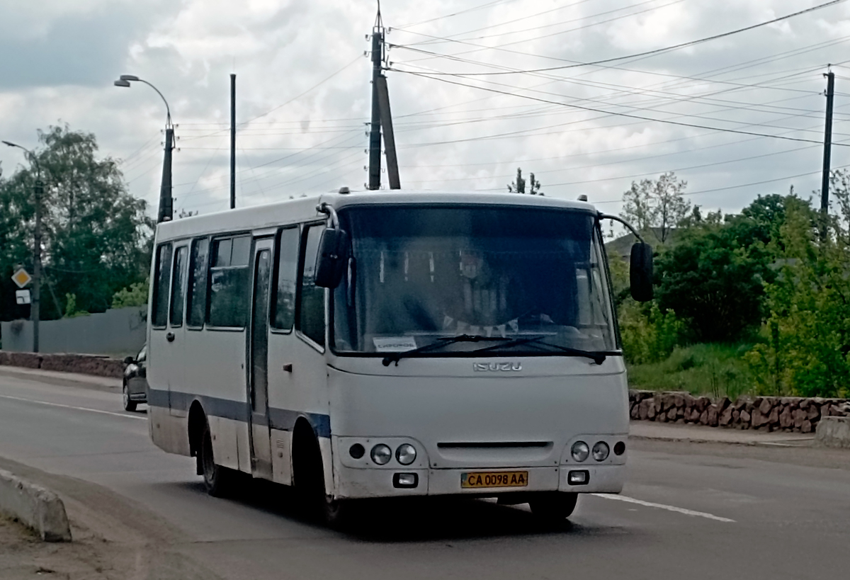 Черкасская область, Богдан А09212 № CA 0098 AA