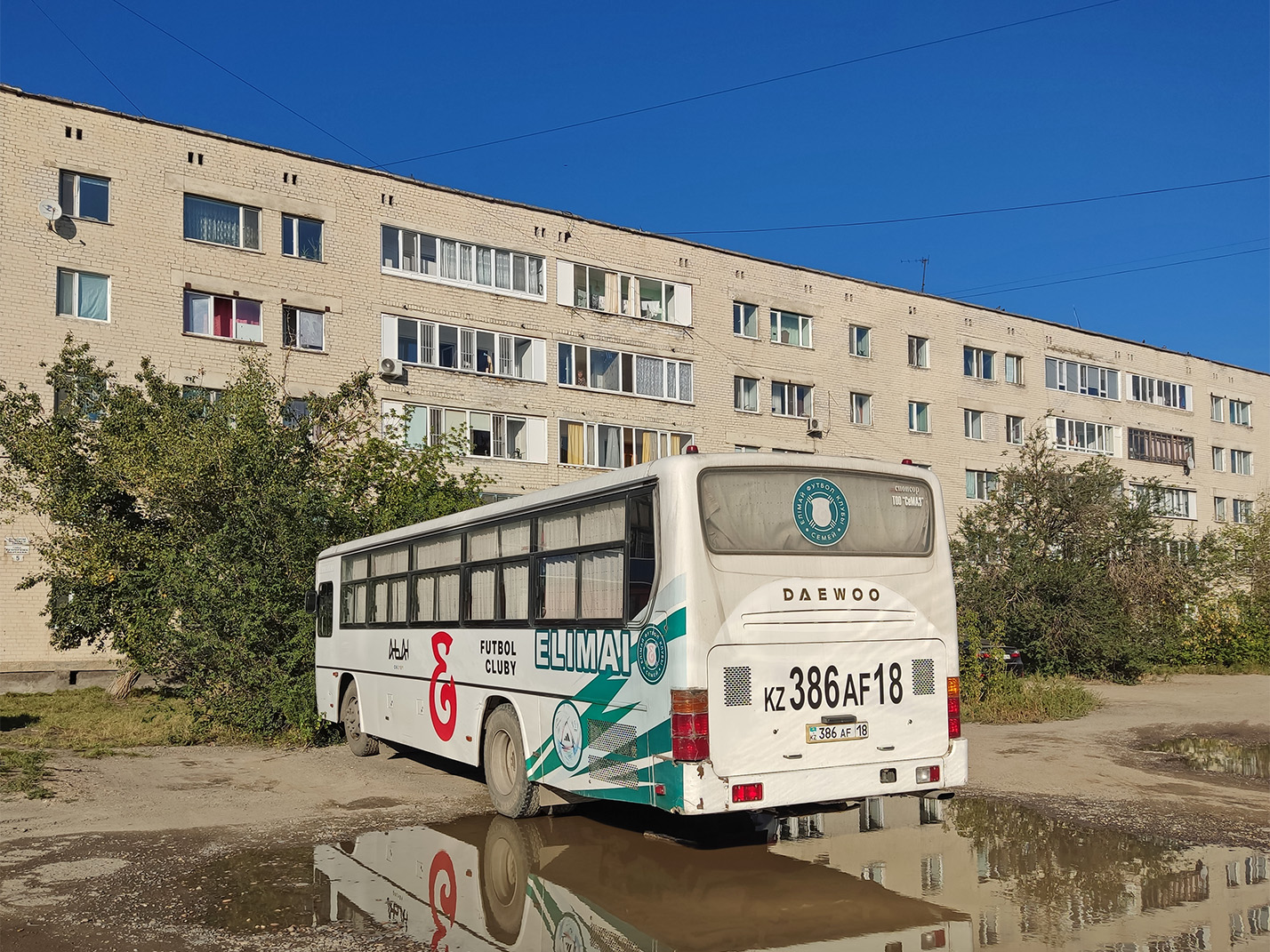 Абайская область, Daewoo BS106 (СемАЗ) № 386 AF 18