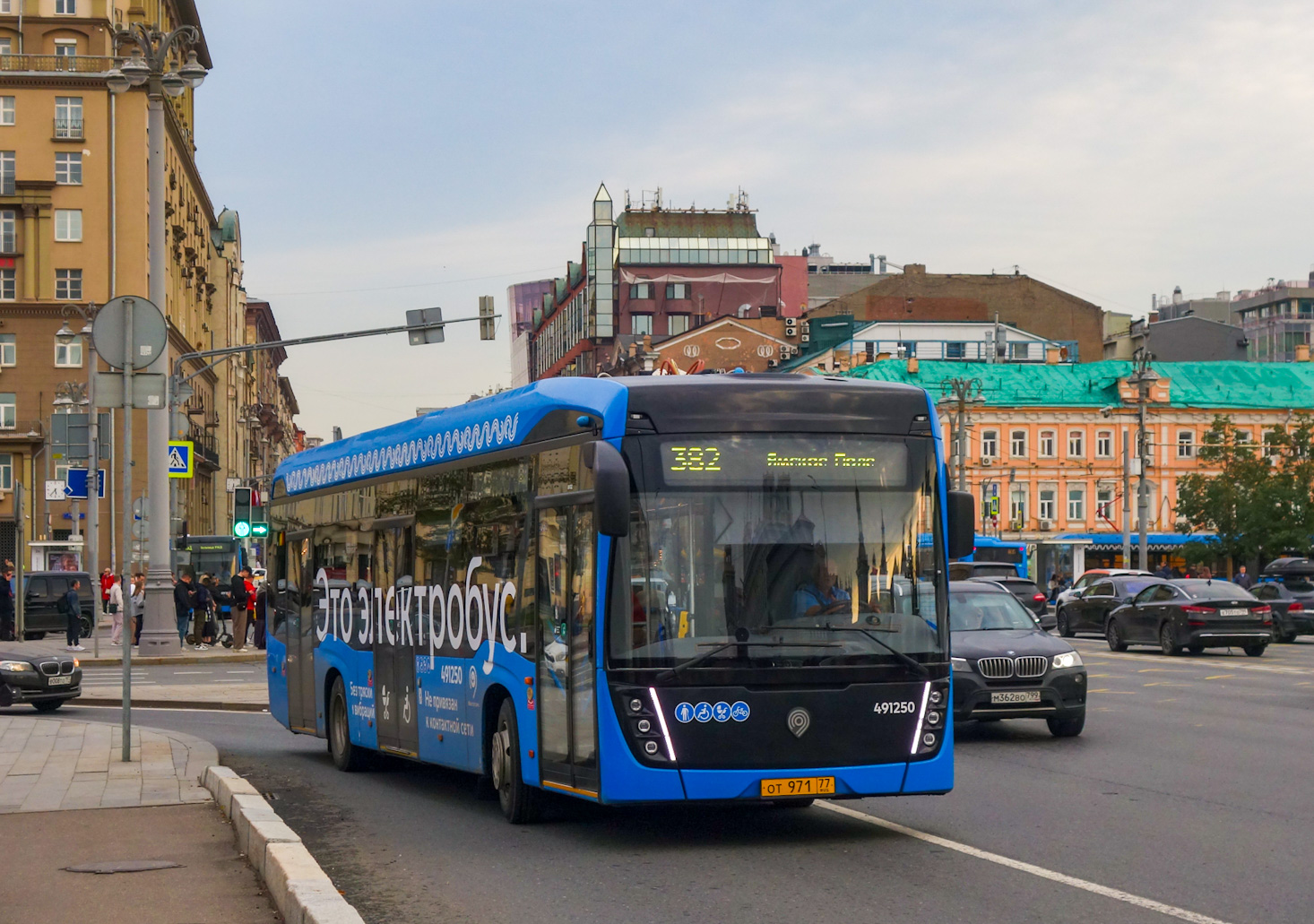 Москва, КАМАЗ-6282 № 491250
