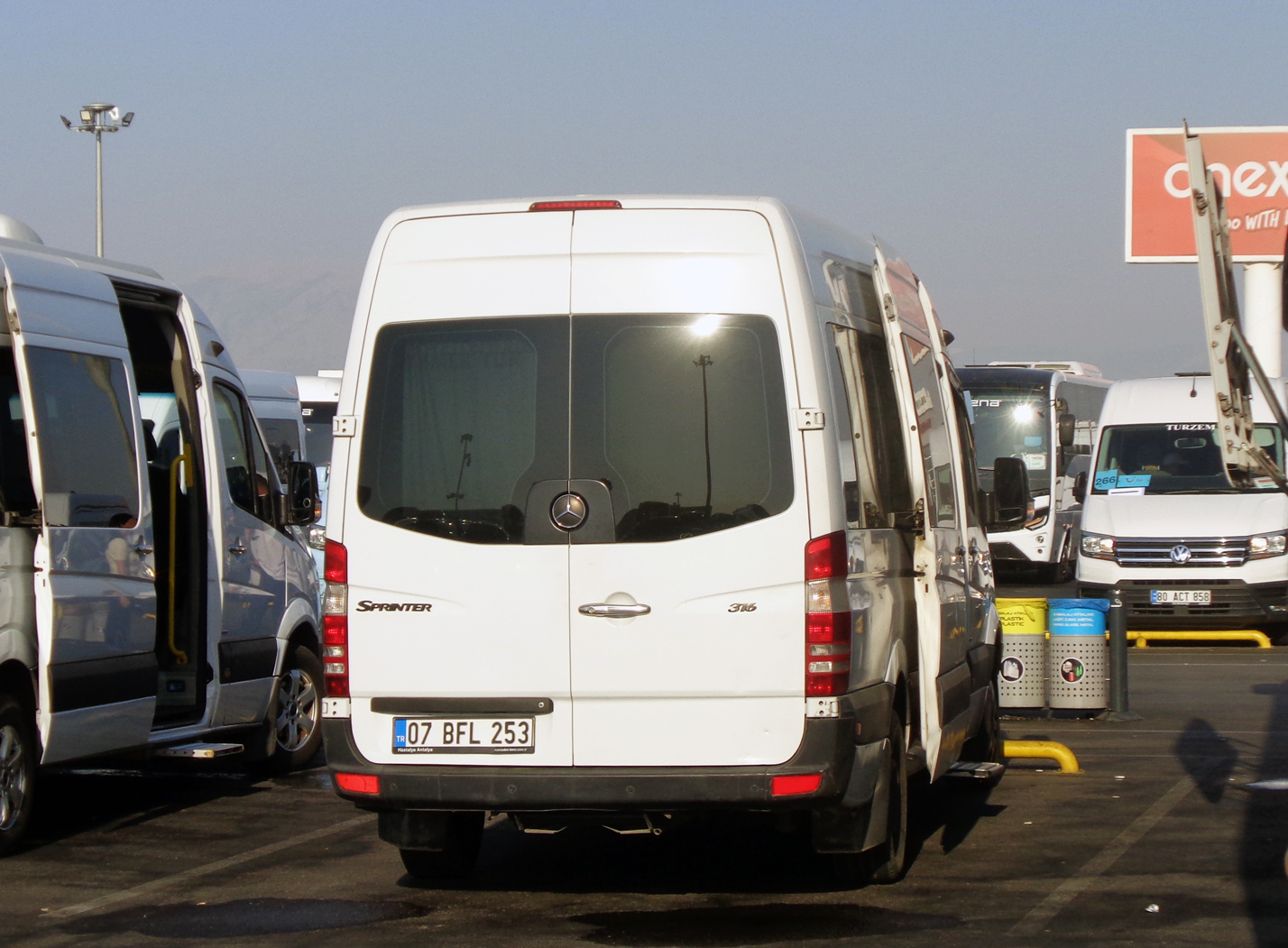 Турция, Mercedes-Benz Sprinter W906 316CDI № 07 BFL 253