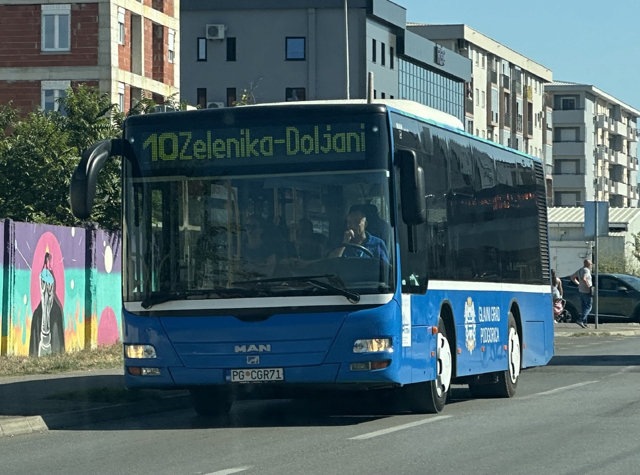 Черногория, MAN A47 Lion's City M NL263-10,5 № PG CGR71