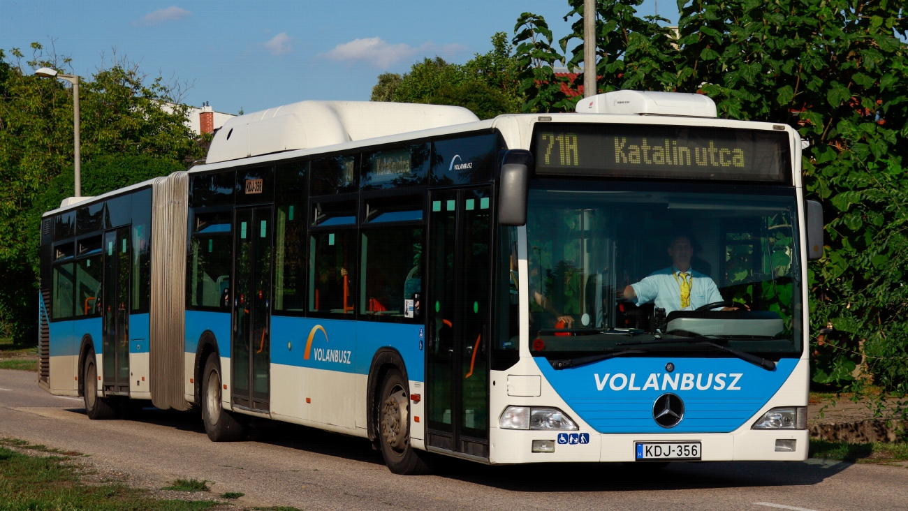 Венгрия, Mercedes-Benz O530G Citaro G CNG № KDJ-356