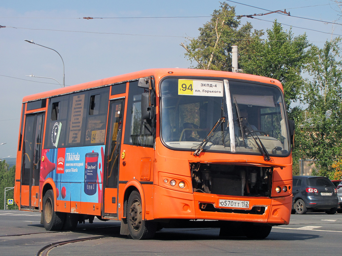 Нижегородская область, ПАЗ-320414-04 "Вектор" № О 570 ТТ 152