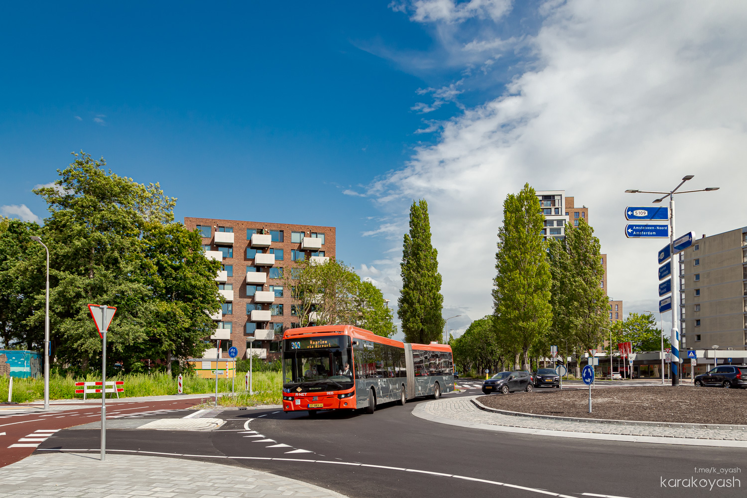Нидерланды, Ebusco 2.2 LF 18m № 9835