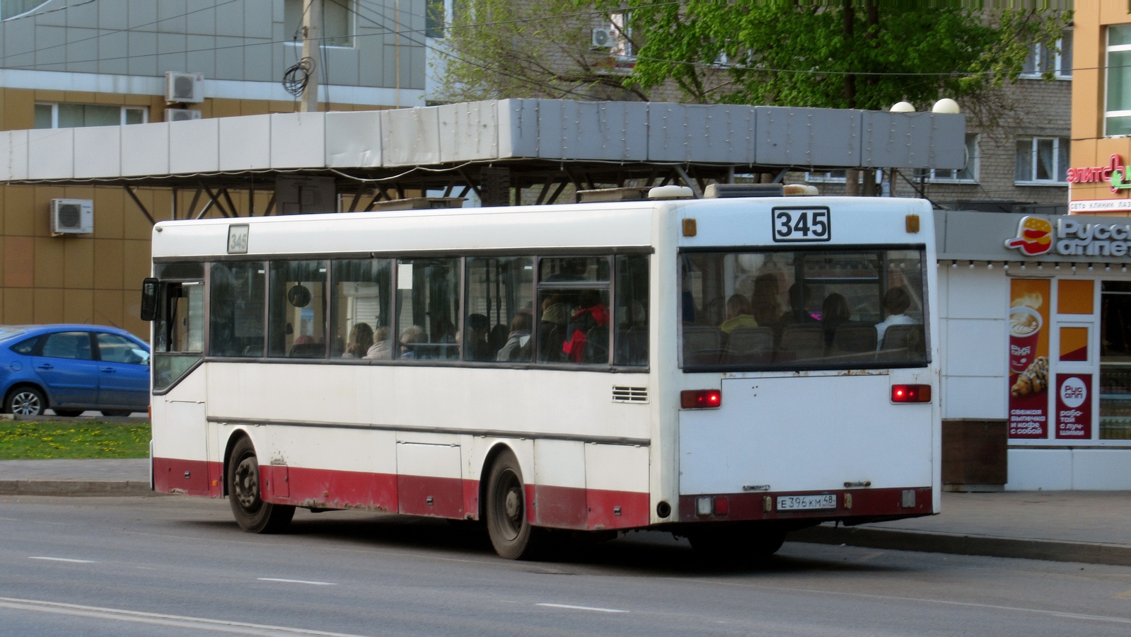 Липецкая область, Mercedes-Benz O405 № Е 396 КМ 48