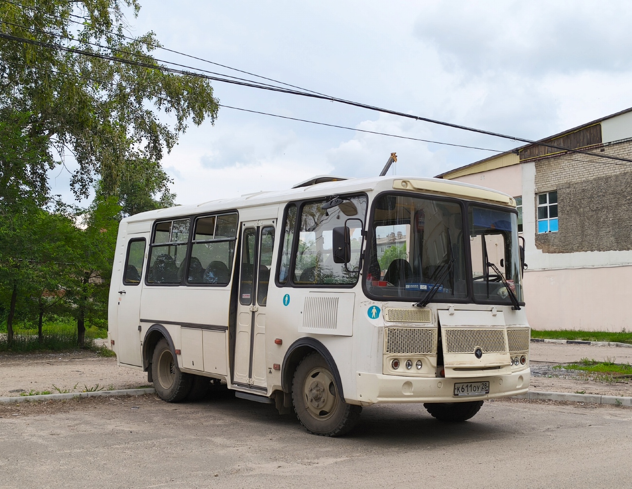 Амурская область, ПАЗ-320530-02 № К 611 ОУ 28