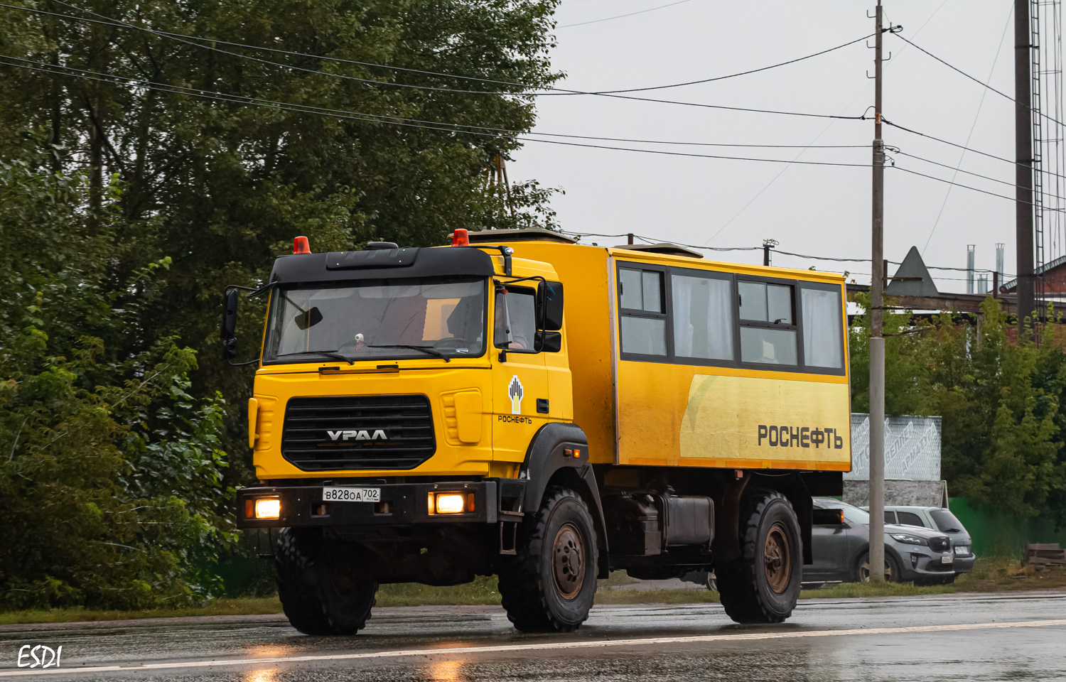 Башкортостан, Урал-3255* № В 828 ОА 702