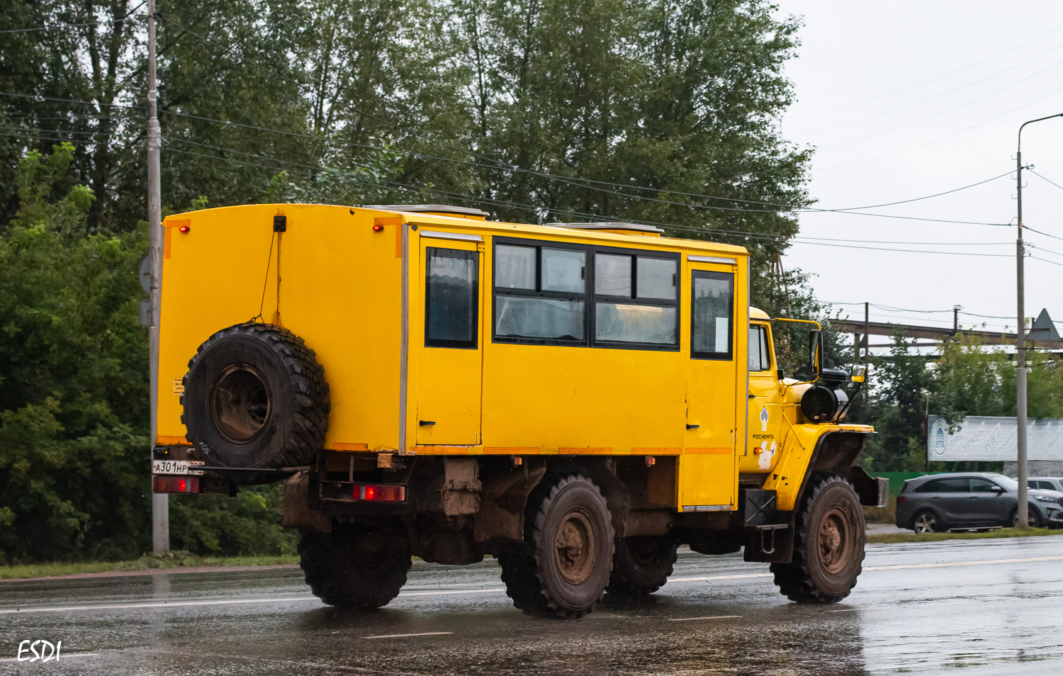 Башкортостан, Урал-3255* № А 301 НР 702