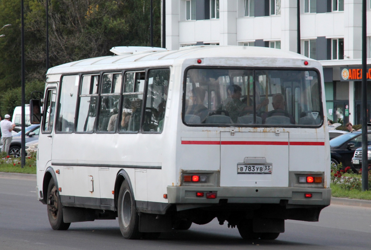Владимирская область, ПАЗ-423402 № В 783 УВ 33