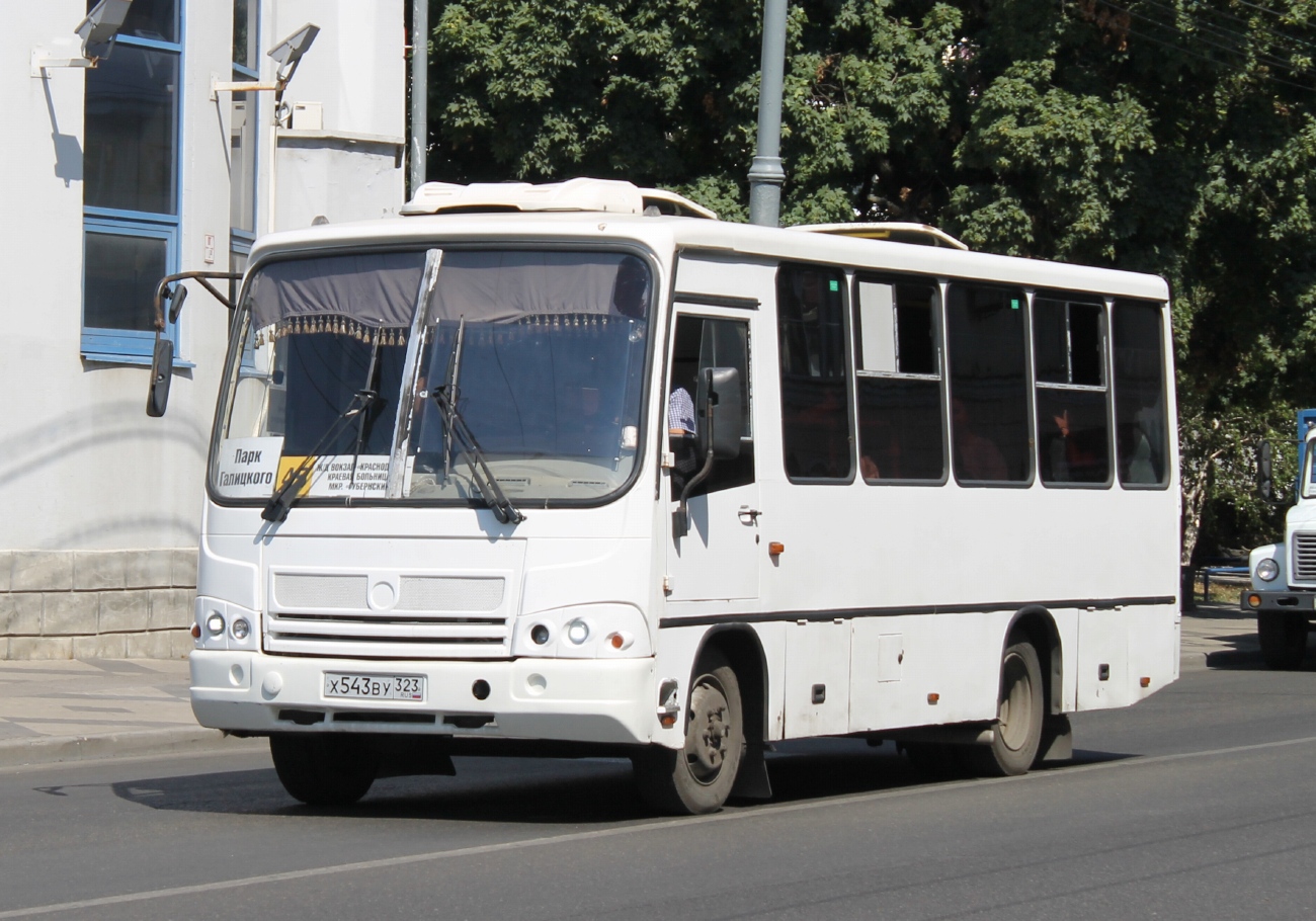 Краснодарский край, ПАЗ-320402-04 № Х 543 ВУ 323