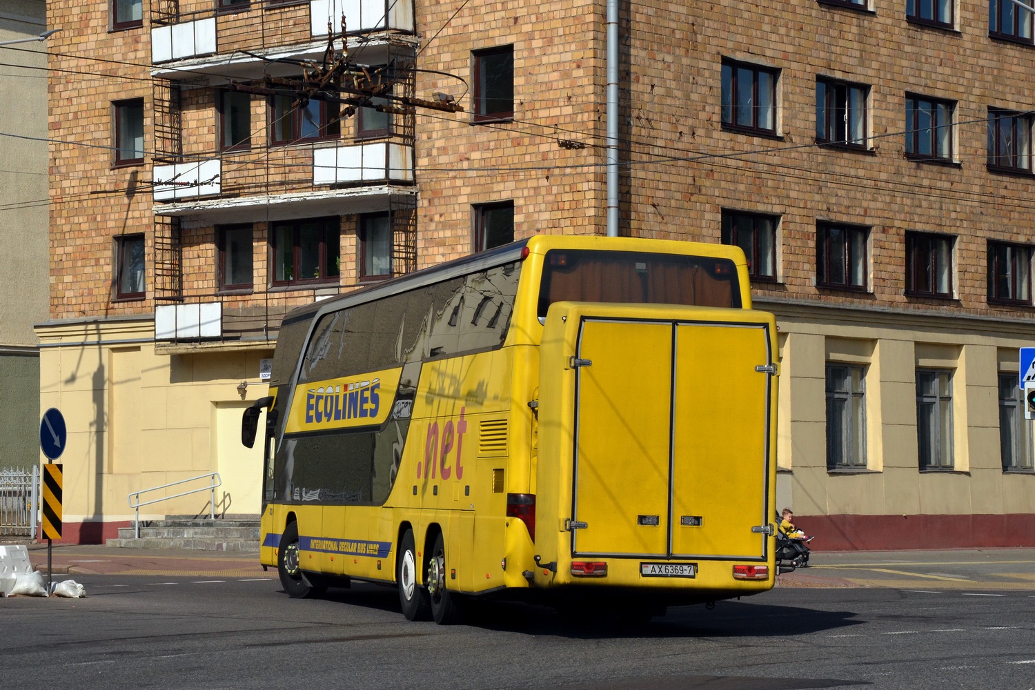 Минск, Setra S431DT № 323