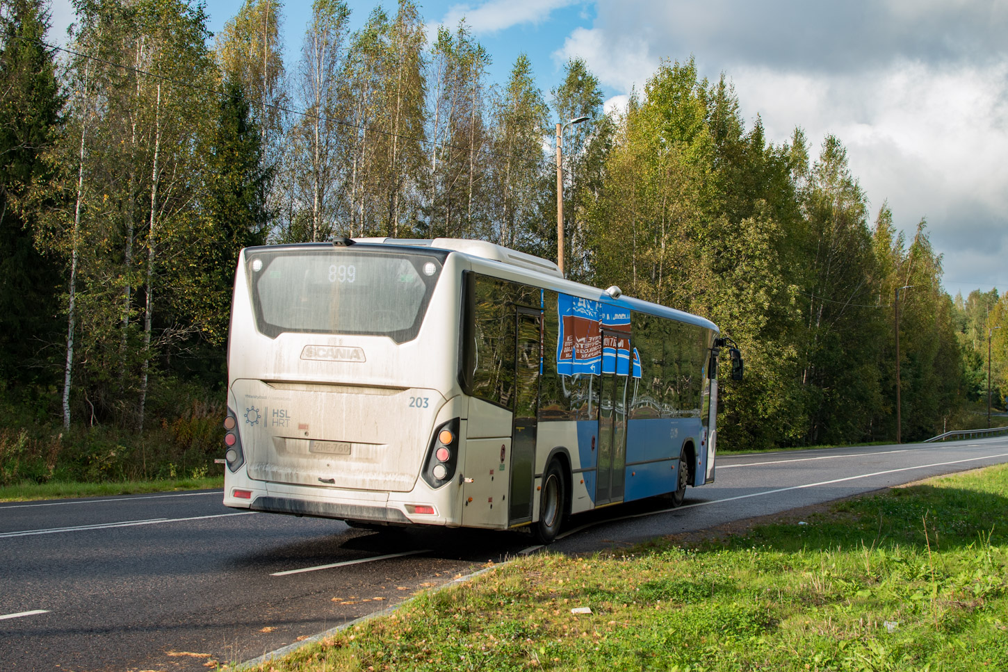 Финляндия, Scania Citywide LE Suburban № 203