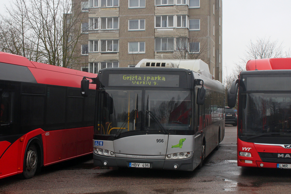 Литва, Solaris Urbino III 12 CNG № 956