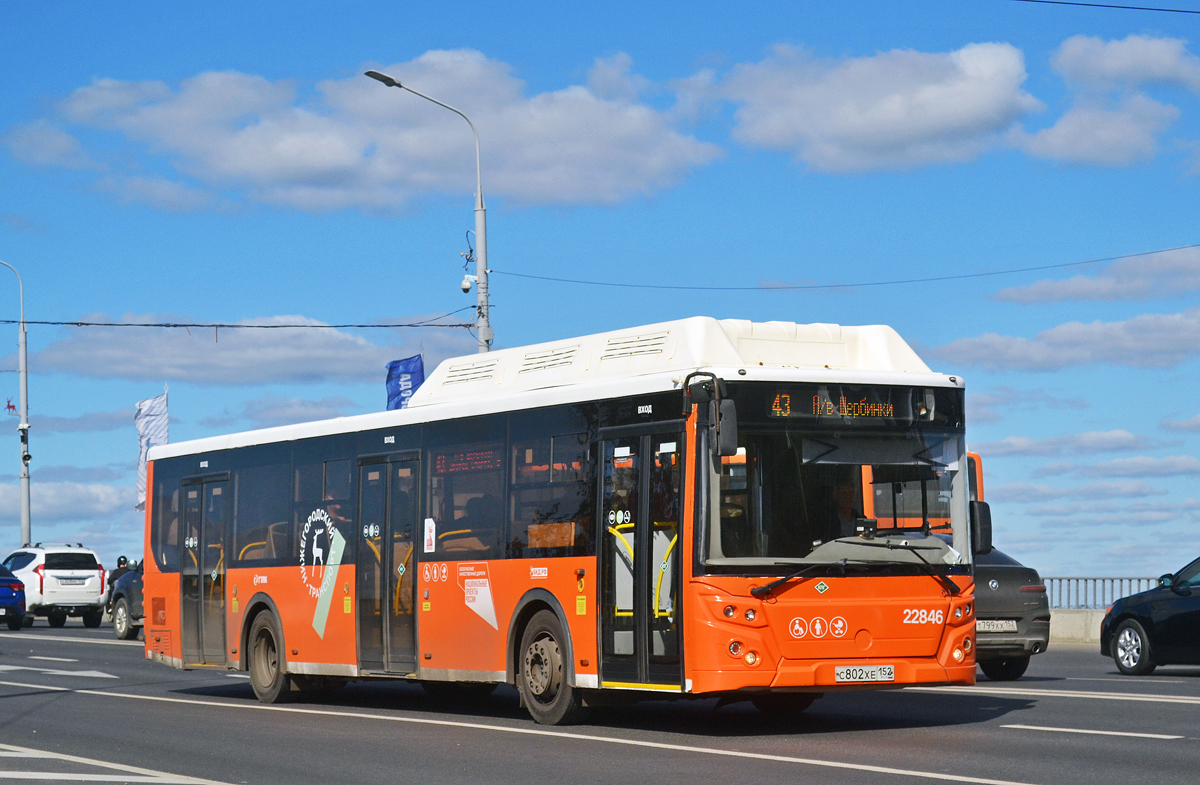 Нижегородская область, ЛиАЗ-5292.67 (CNG) № 22846