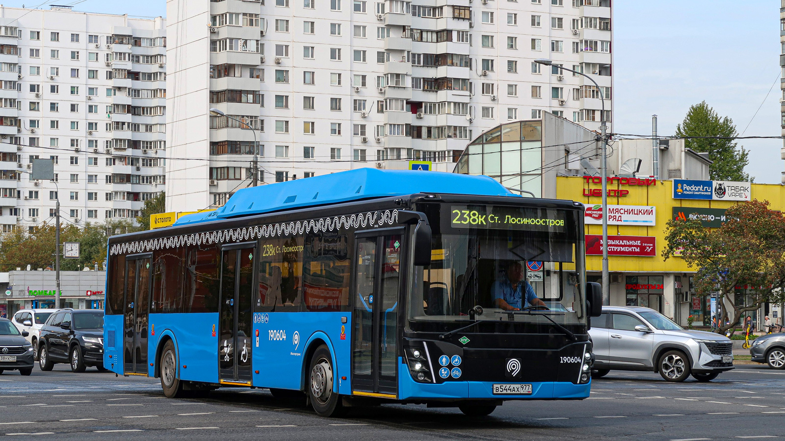 Москва, ЛиАЗ-5292.67 (CNG) № 190604