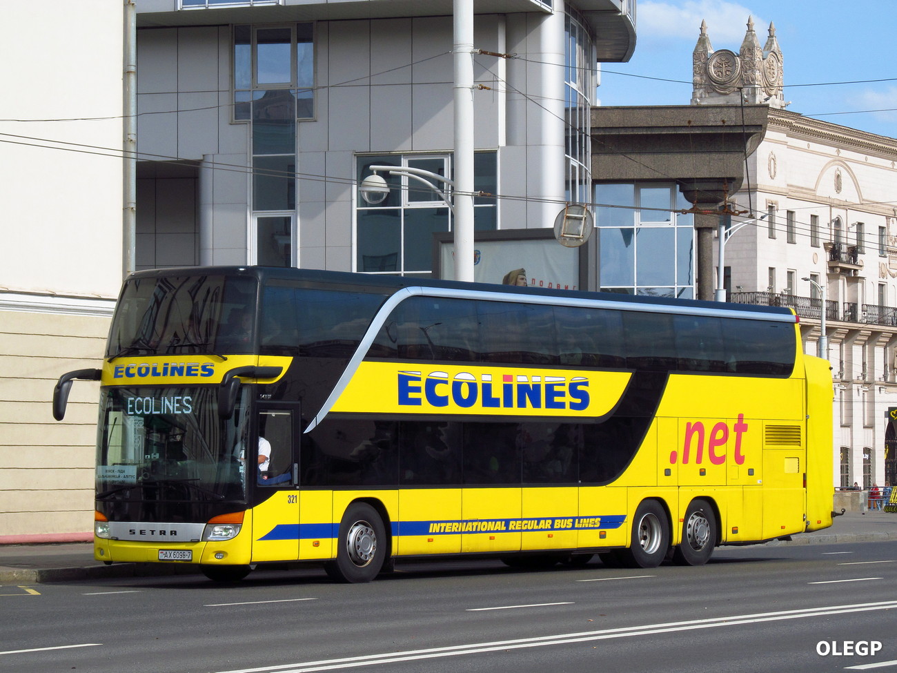 Минск, Setra S431DT № 321 Минск, Setra S431DT № 321