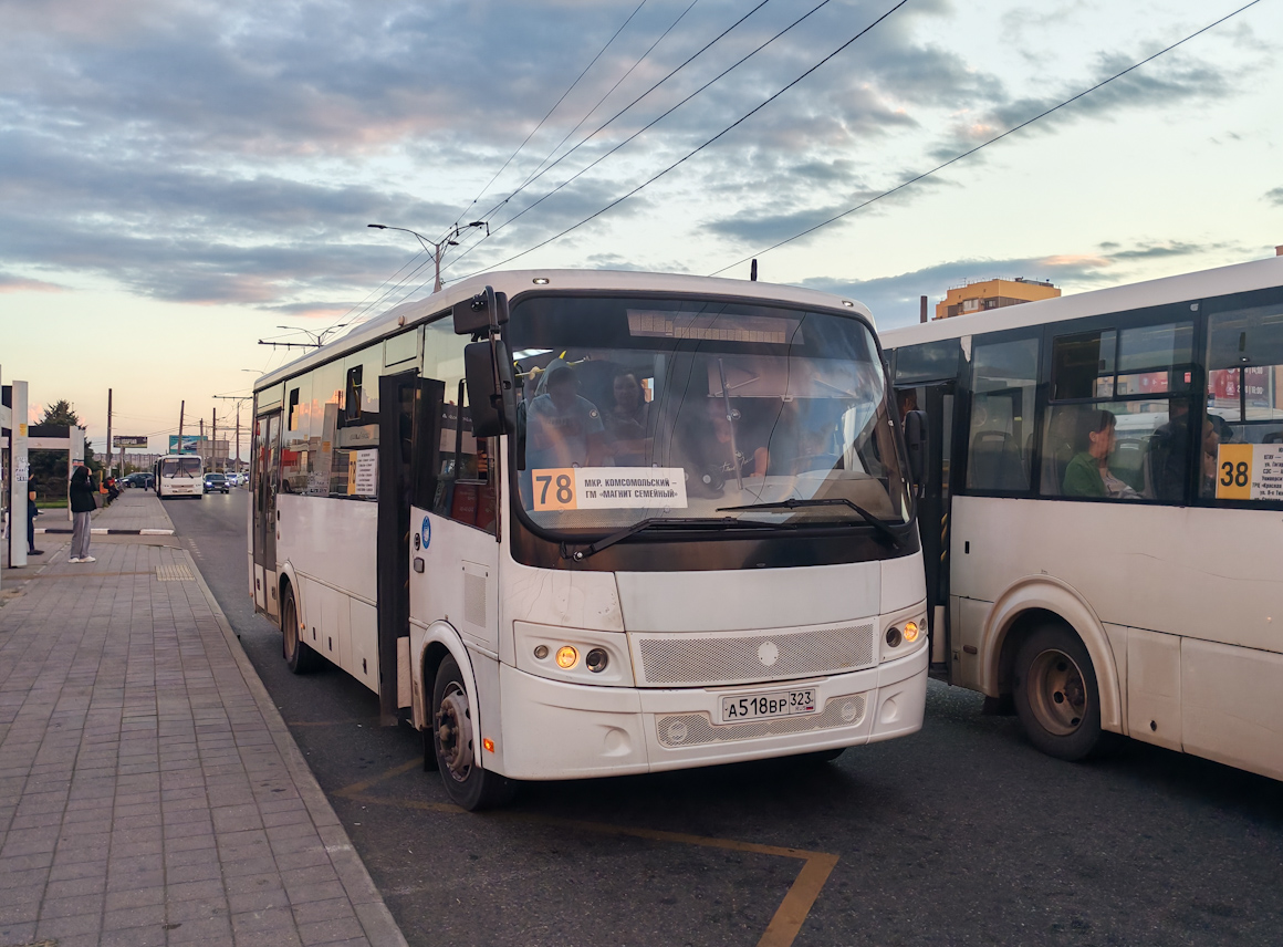 Краснодарский край, ПАЗ-320414-05 "Вектор" (1-2) № А 518 ВР 323