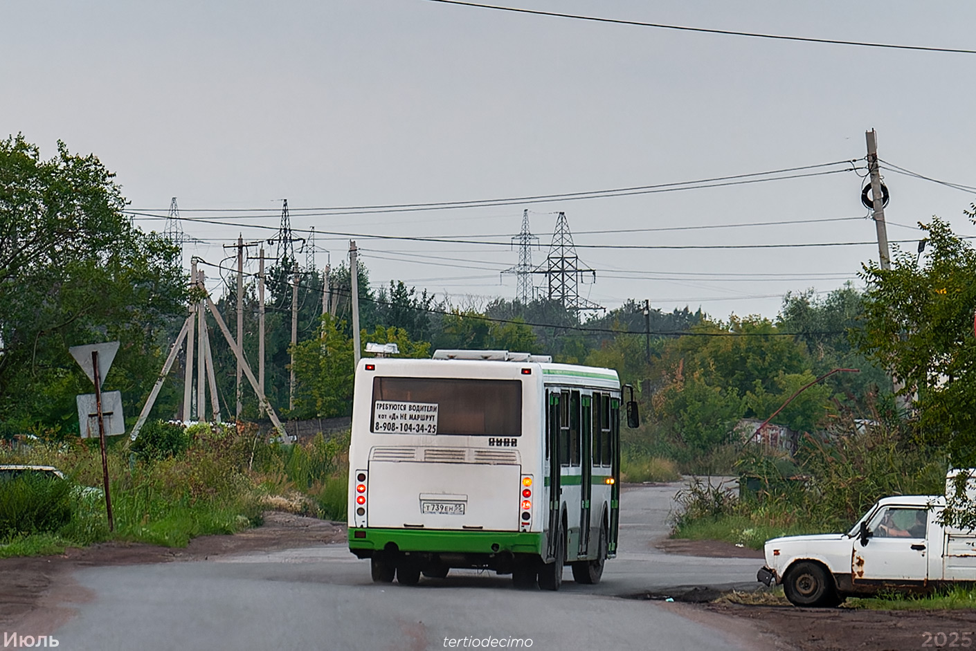 Омская область, ЛиАЗ-5256.36 № Т 739 ЕН 55