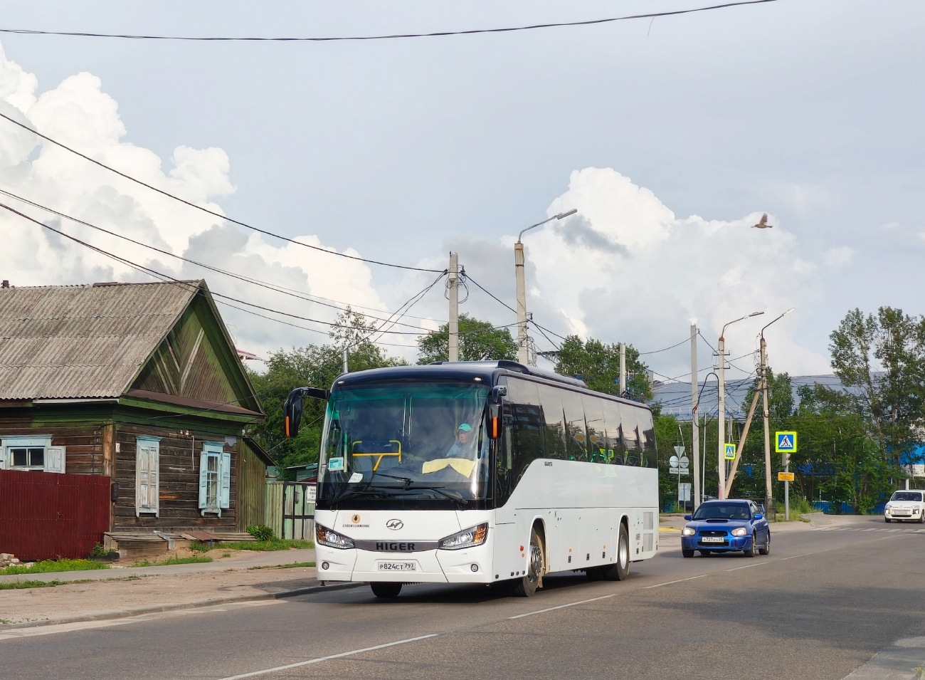 Амурская область, Higer KLQ6121LTQ № Р 824 СТ 797