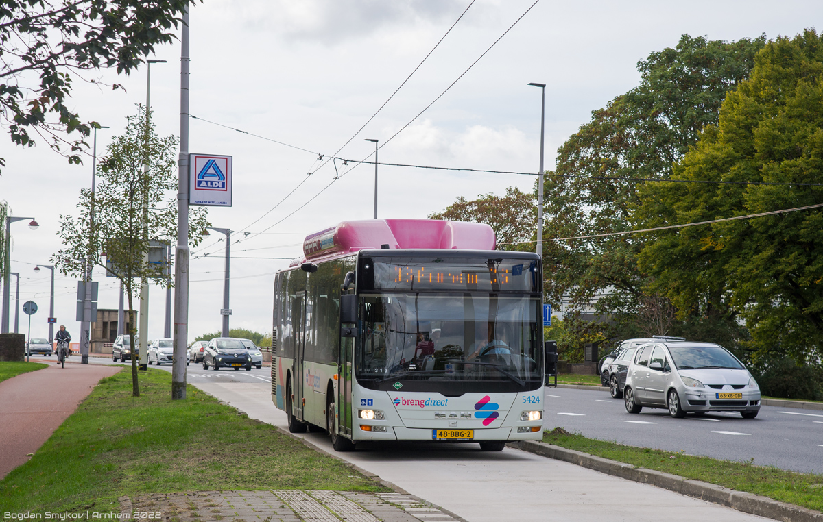 Нидерланды, MAN A21 Lion's City NL273 CNG № 5424