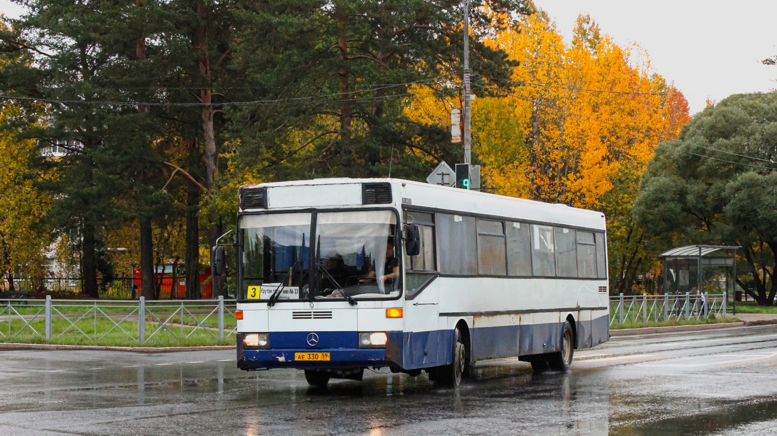 Пермский край, Mercedes-Benz O407 № АЕ 330 59