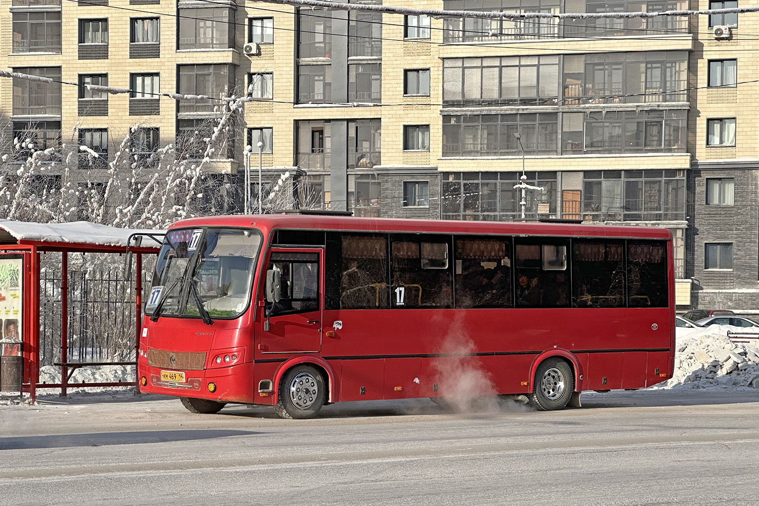 Саха (Якутия), ПАЗ-320414-14 "Вектор" № КМ 469 14