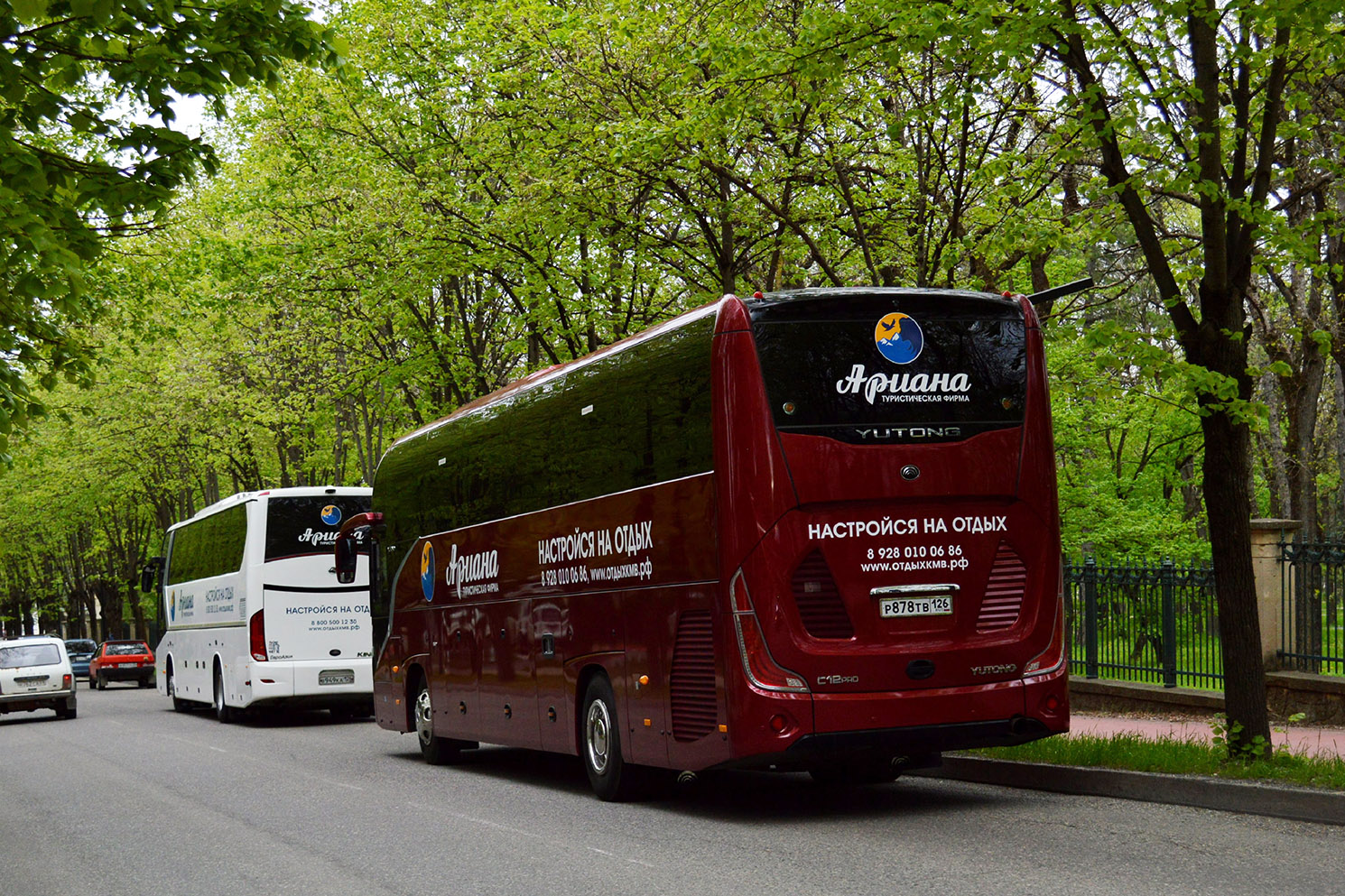 Ставропольский край, Yutong C12PRO (ZK6128H) № Р 878 ТВ 126