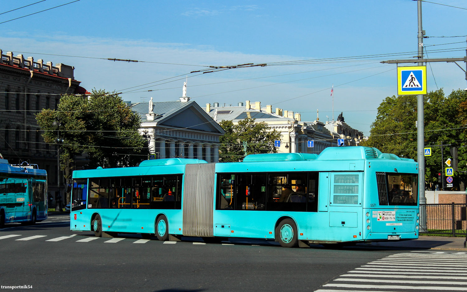 Санкт-Петербург, МАЗ-216.047 № 5571