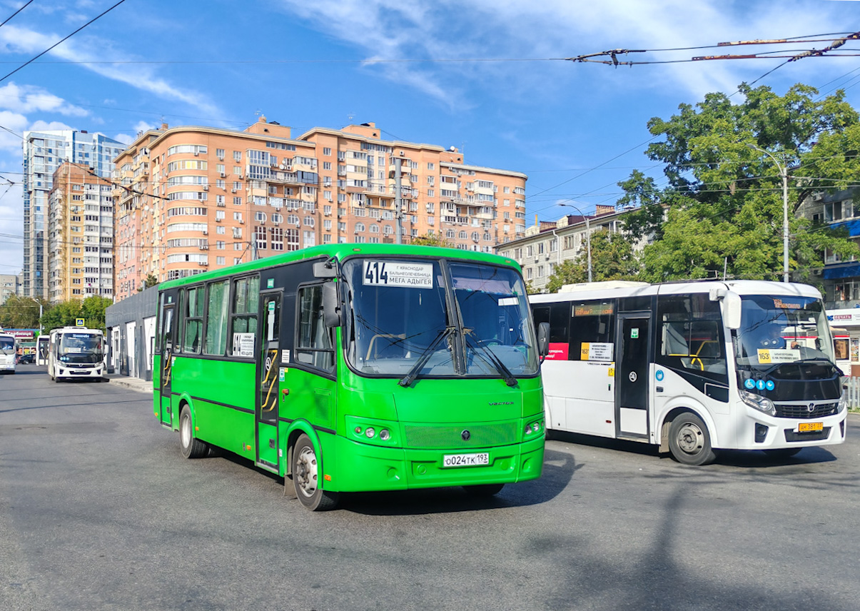 Краснодарский край, ПАЗ-320412-04 "Вектор" № О 024 ТК 193