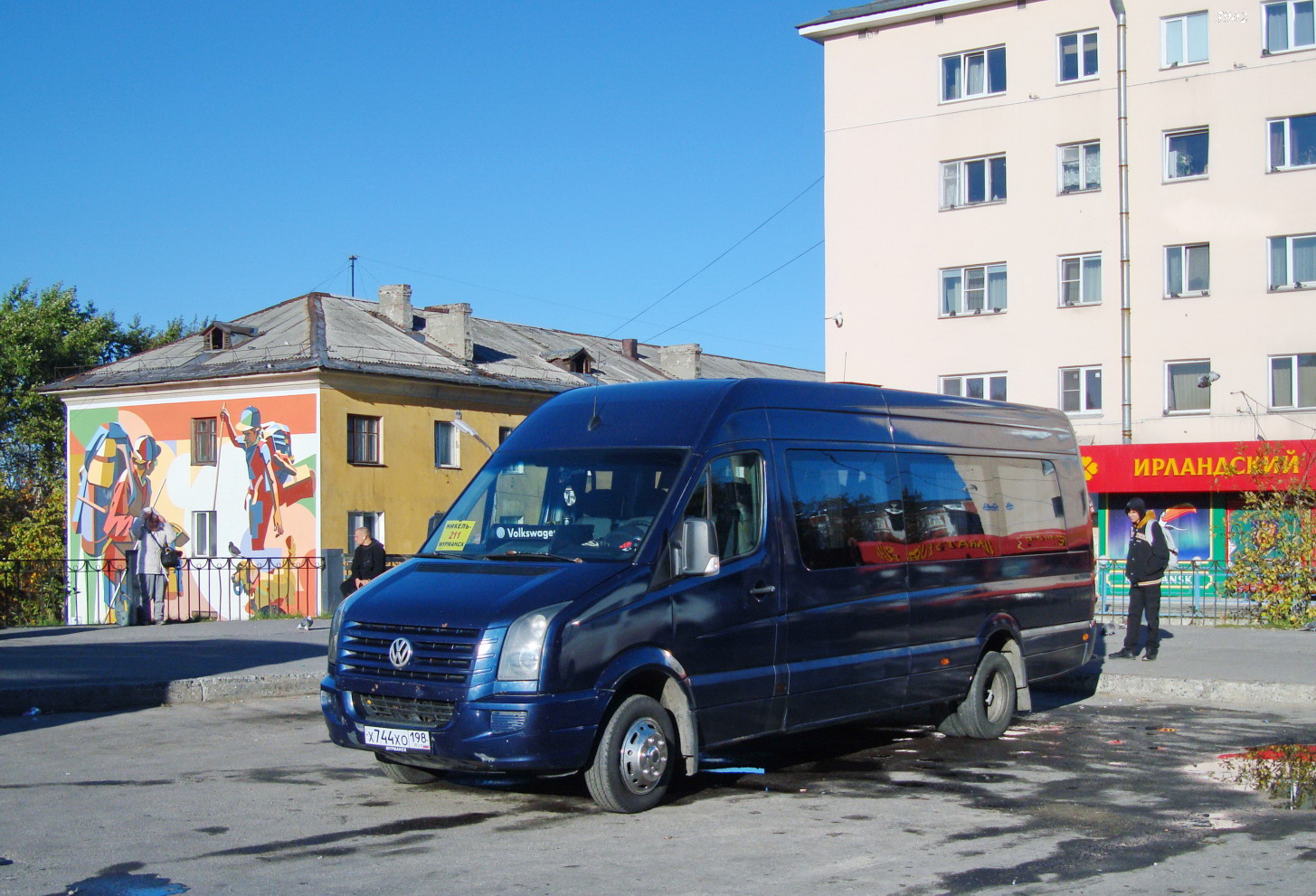 Мурманская область, Луидор-223700 (Volkswagen Crafter) № Х 744 ХО 198