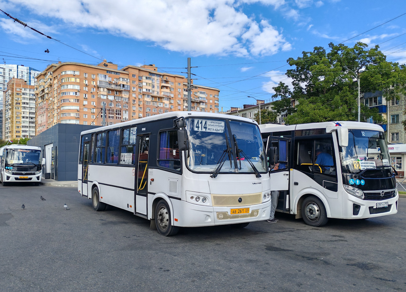 Краснодарский край, ПАЗ-320412-05 "Вектор" № АВ 261 23