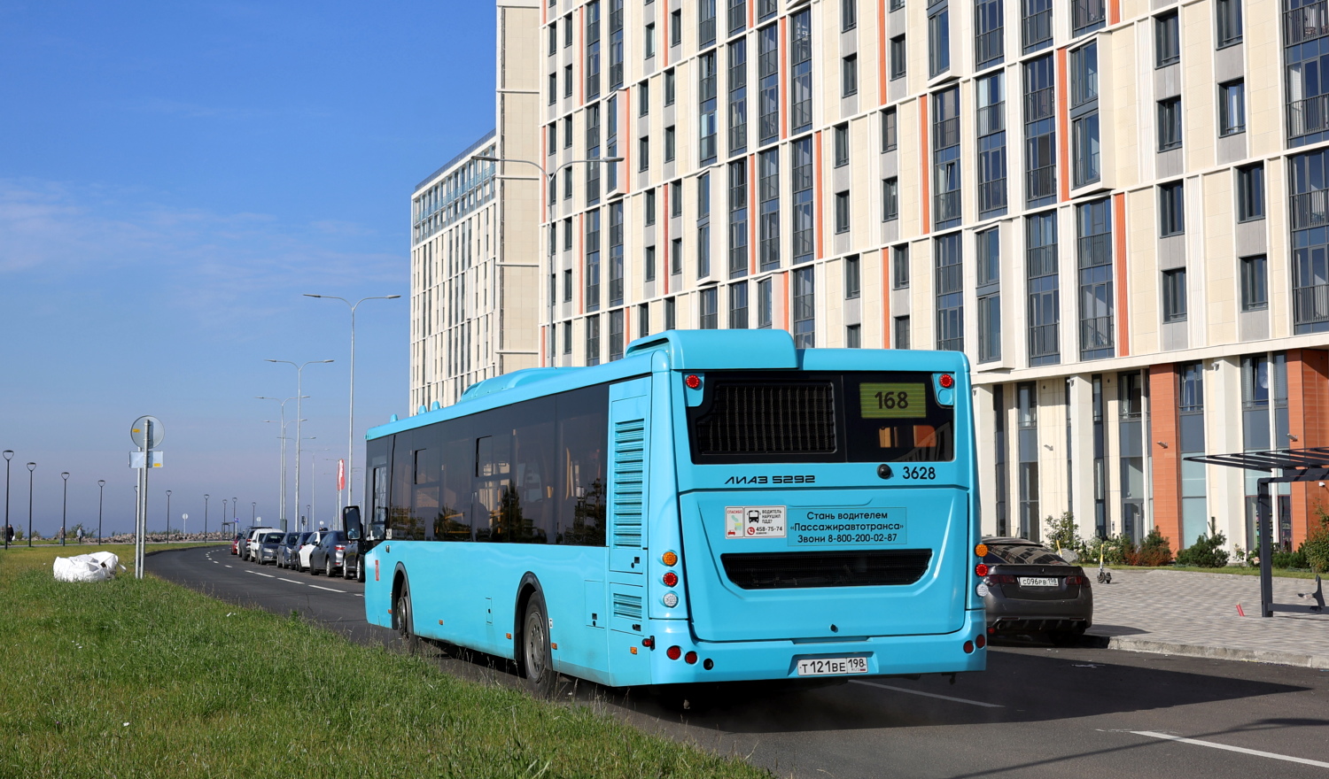 Санкт-Петербург, ЛиАЗ-5292.65 № 3628