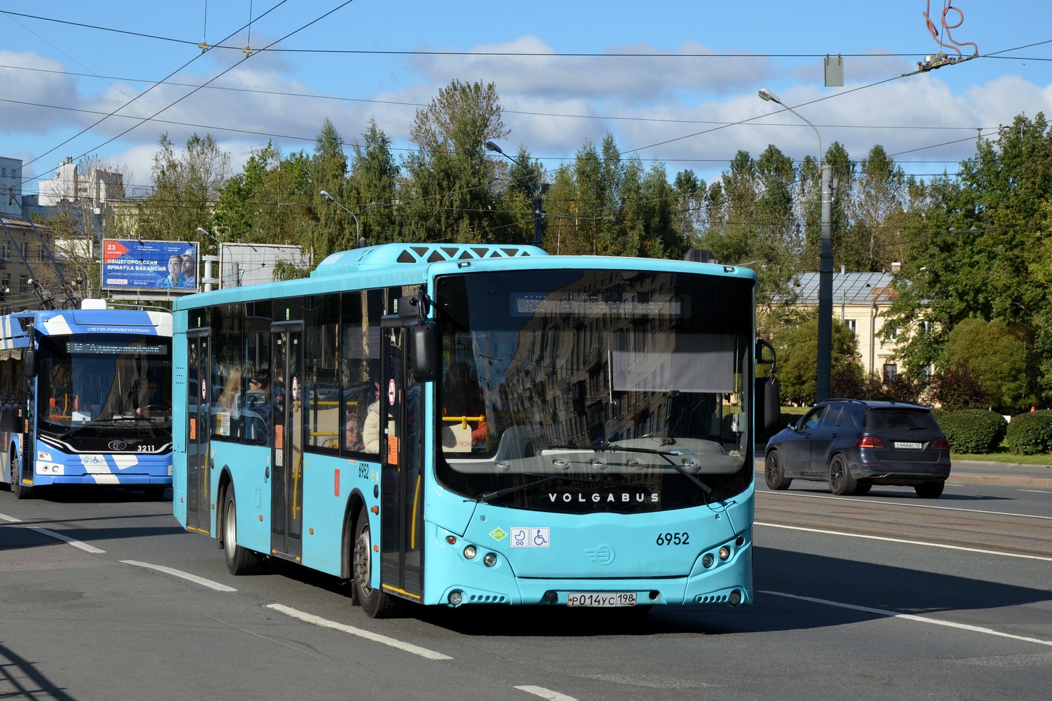 Санкт-Петербург, Volgabus-5270.G4 (LNG) № 6952