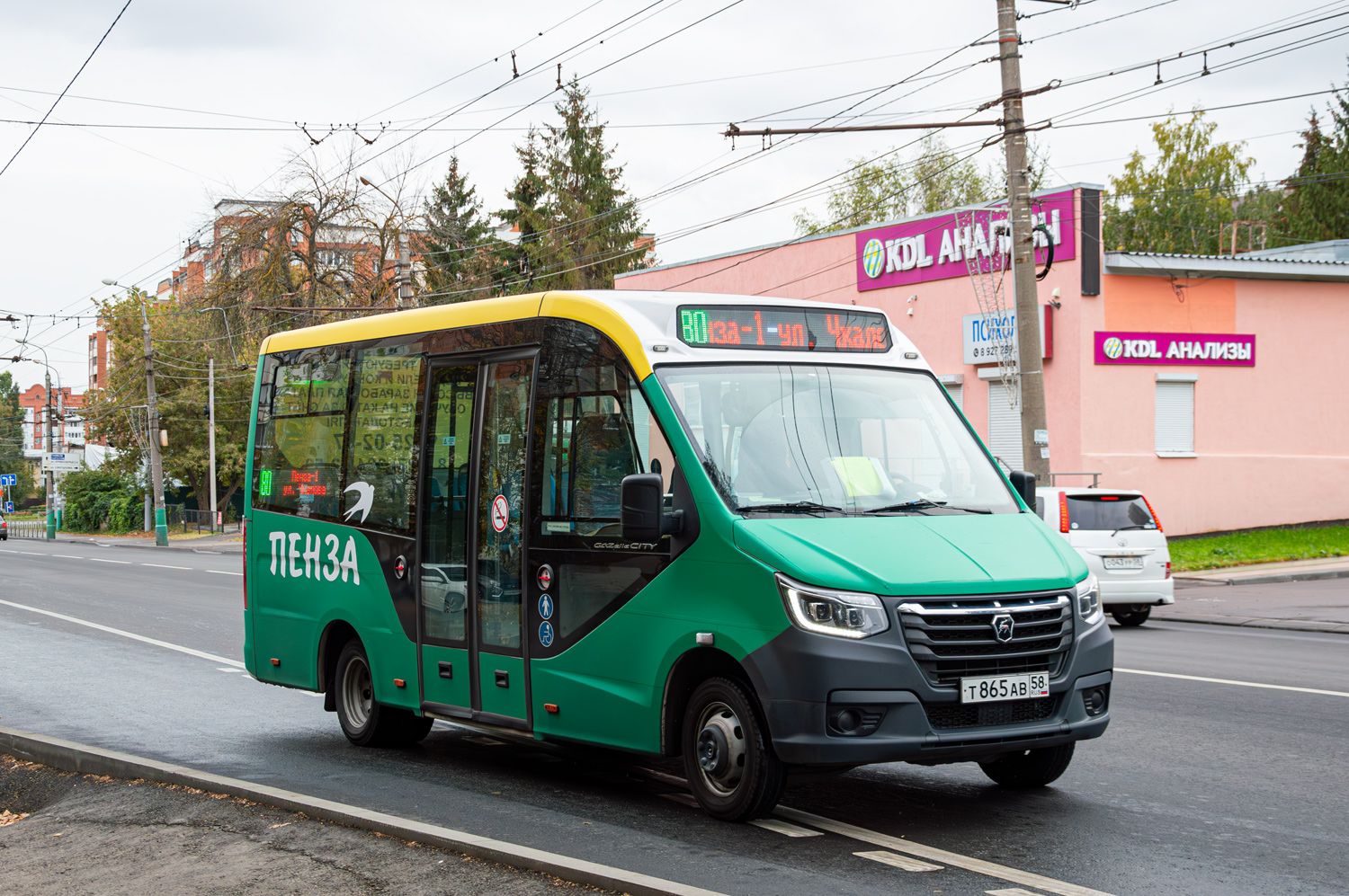 Пензенская область, ГАЗ-A68R52 City № Т 865 АВ 58