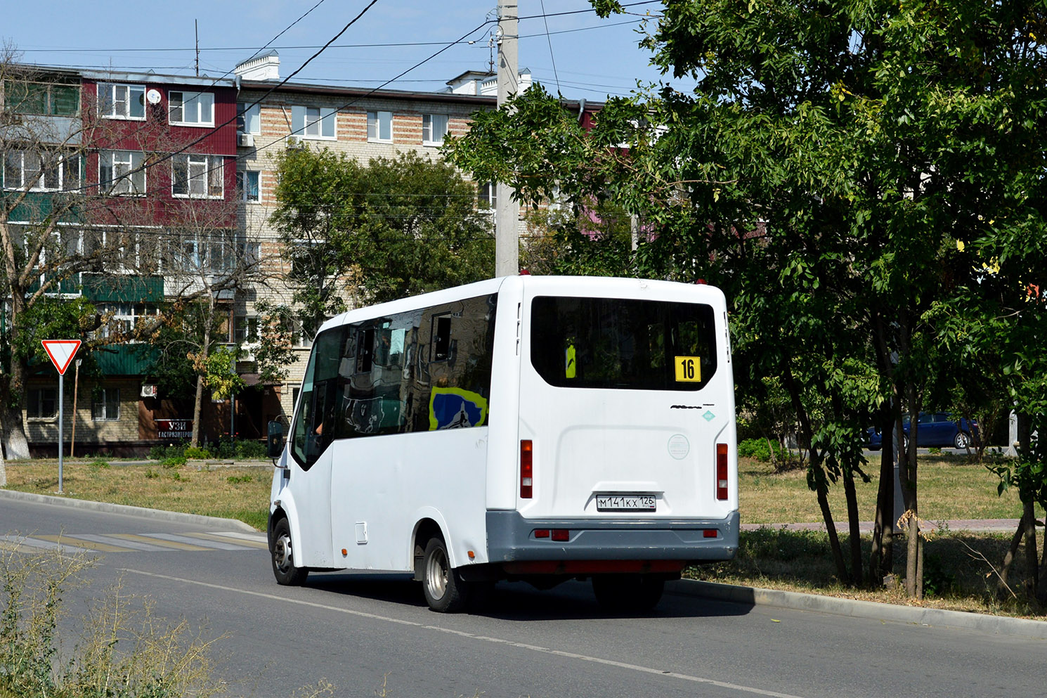 Ставропольский край, ГАЗ-A64R45 Next № М 141 КХ 126