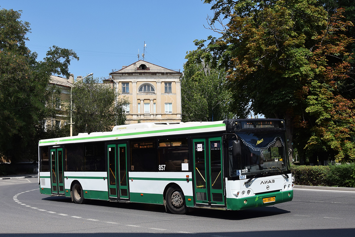 Волгоградская область, ЛиАЗ-5292.22 (2-2-2) № 857