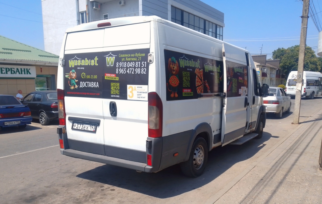 Краснодарский край, IRITO Boxer L4H2 (Z8P) № Р 373 ЕХ 193 Краснодарский край, IRITO Boxer L4H2 (Z8P) № Р 373 ЕХ 193