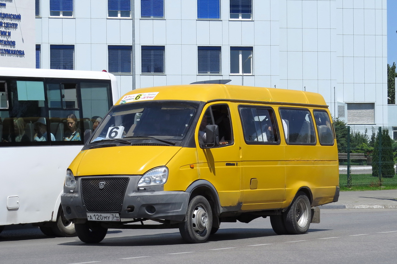 Волгоградская область, ГАЗ-322131 (X78) № А 120 МУ 34