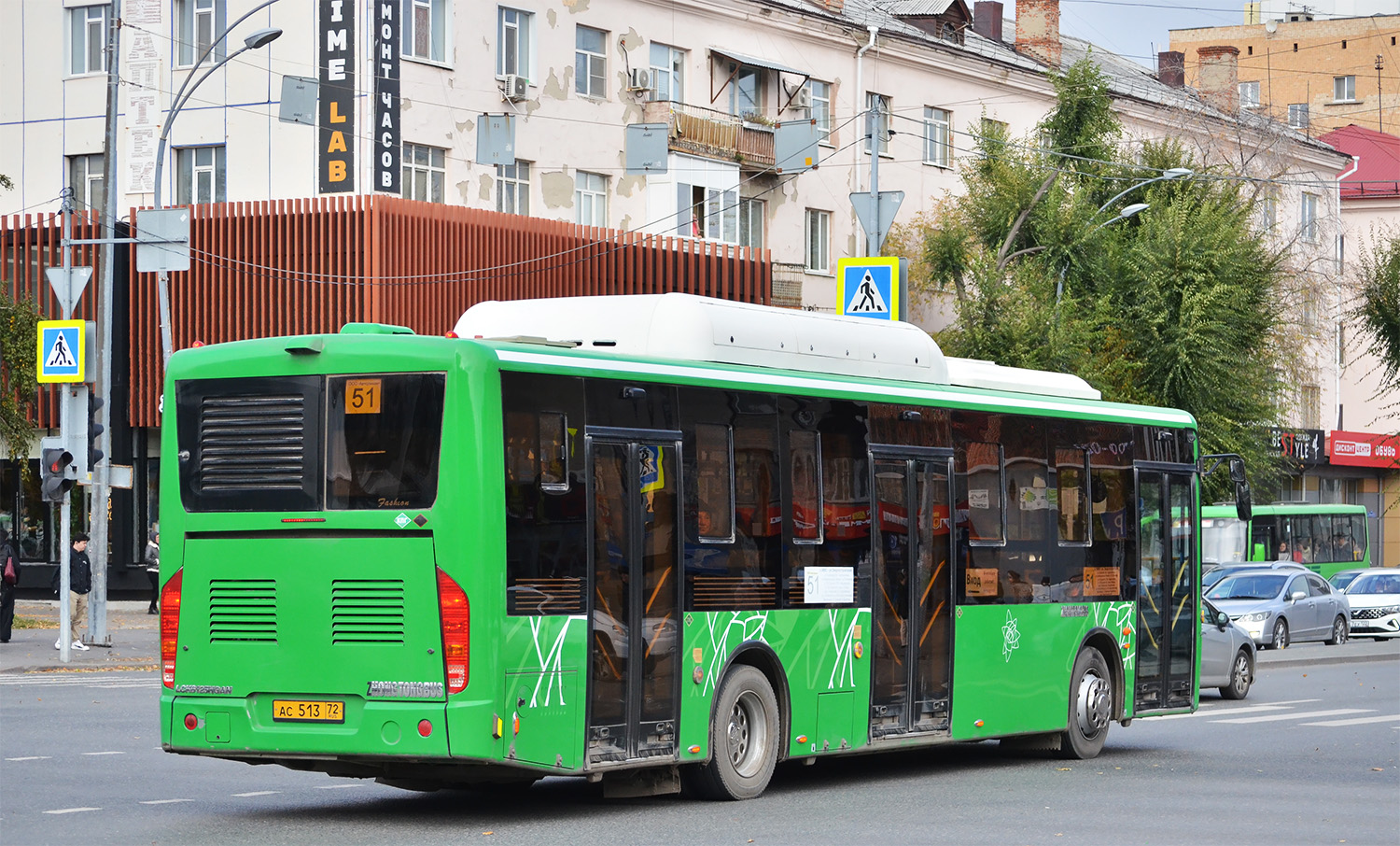 Тюменская область, Zhong Tong LCK6125HGAN № АС 513 72 Тюменская область, Zhong Tong LCK6125HGAN № АС 513 72