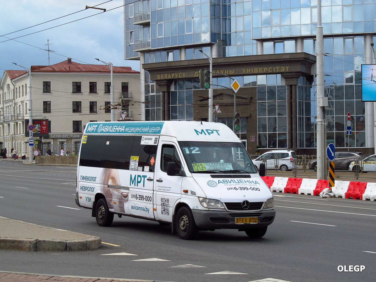 Минск, Mercedes-Benz Sprinter W903 311CDI № 7 ТЕХ 8702