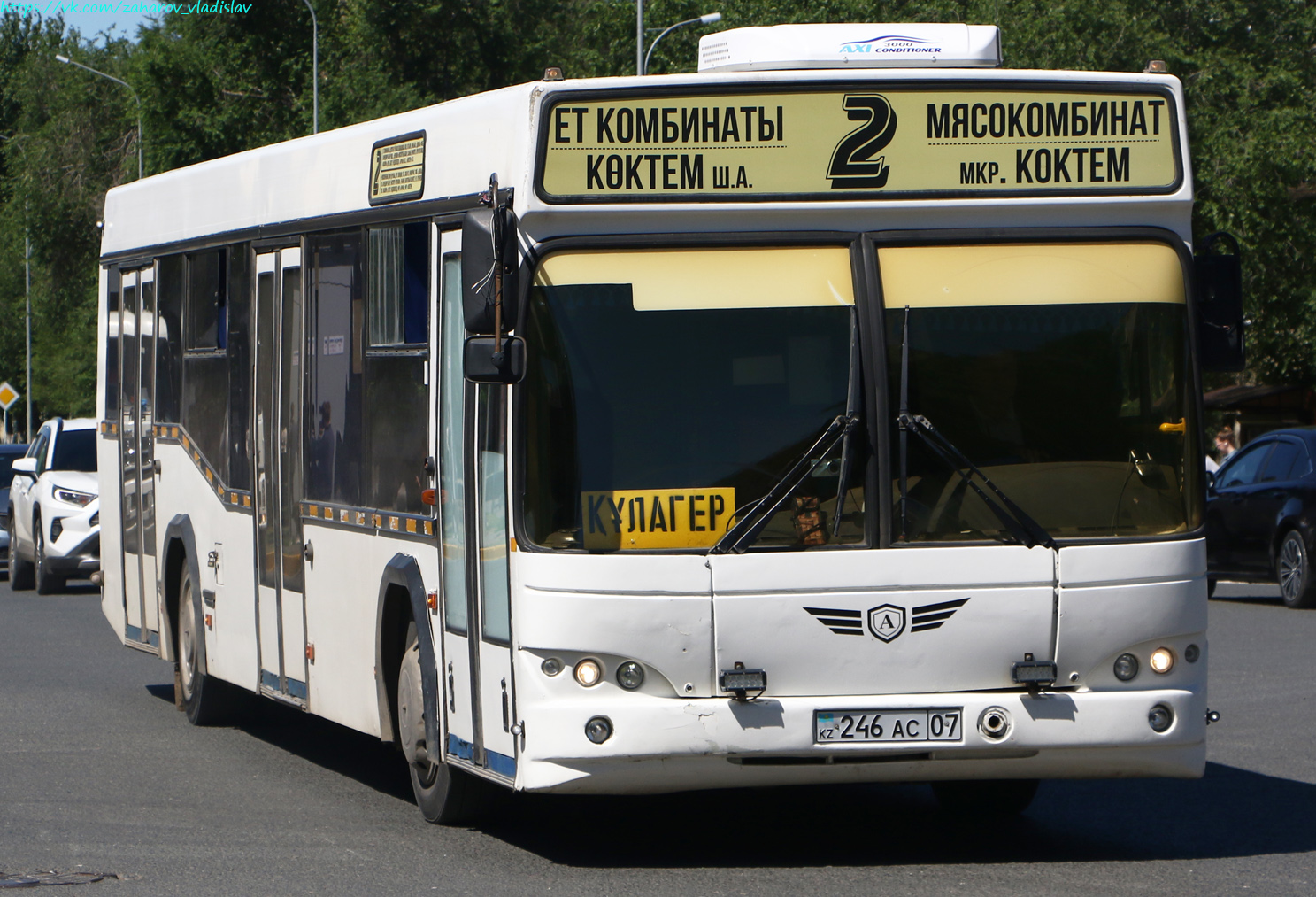 Западно-Казахстанская область, МАЗ-103.465 № 246 AC 07