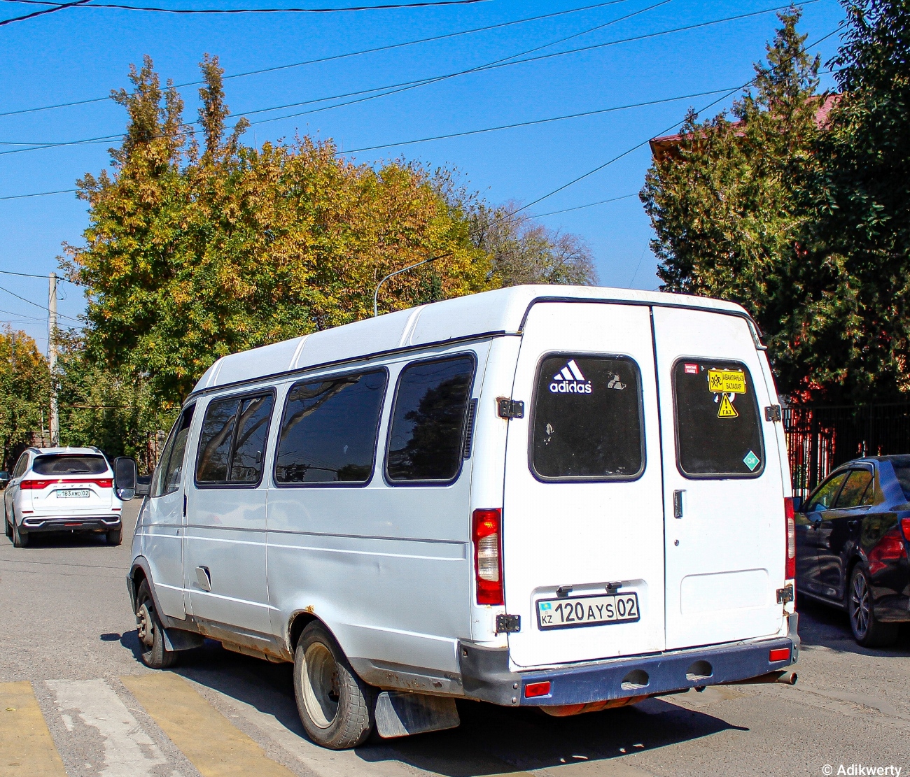 Алматы, ГАЗ-3221 (все) № 120 AYS 02 Алматы, ГАЗ-3221 (все) № 120 AYS 02