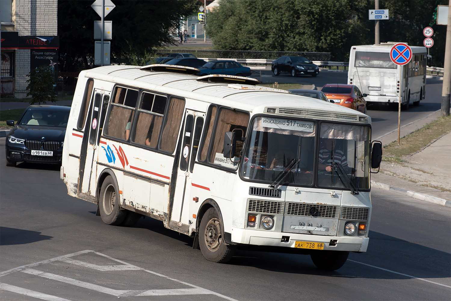 Тамбовская область, ПАЗ-423402 № АК 738 68