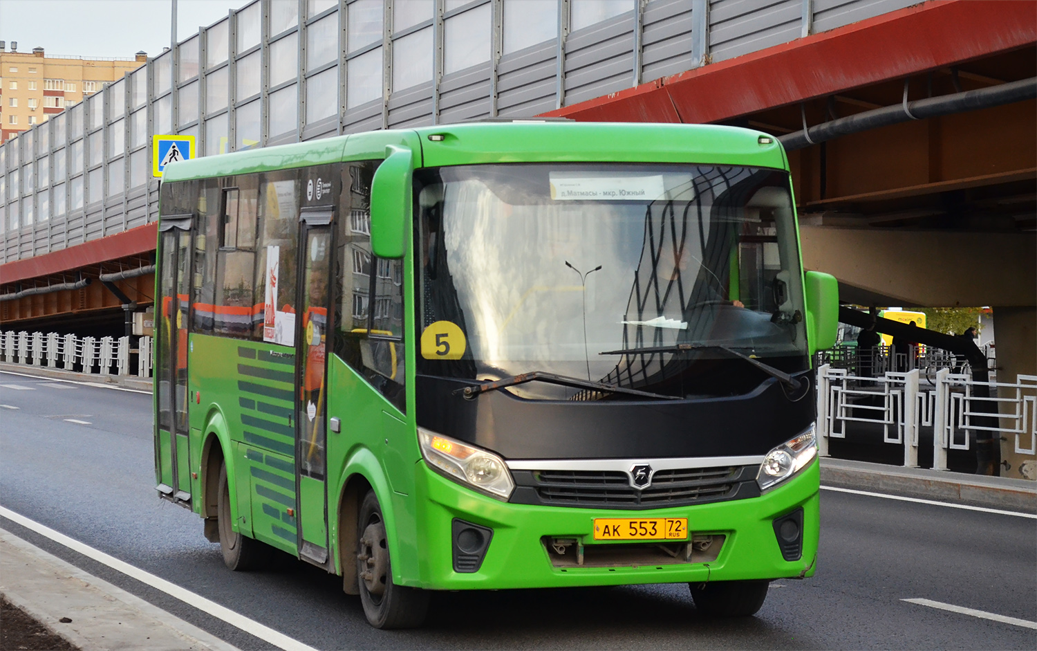 Тюменская область, ПАЗ-320435-04 "Vector Next" № АК 553 72