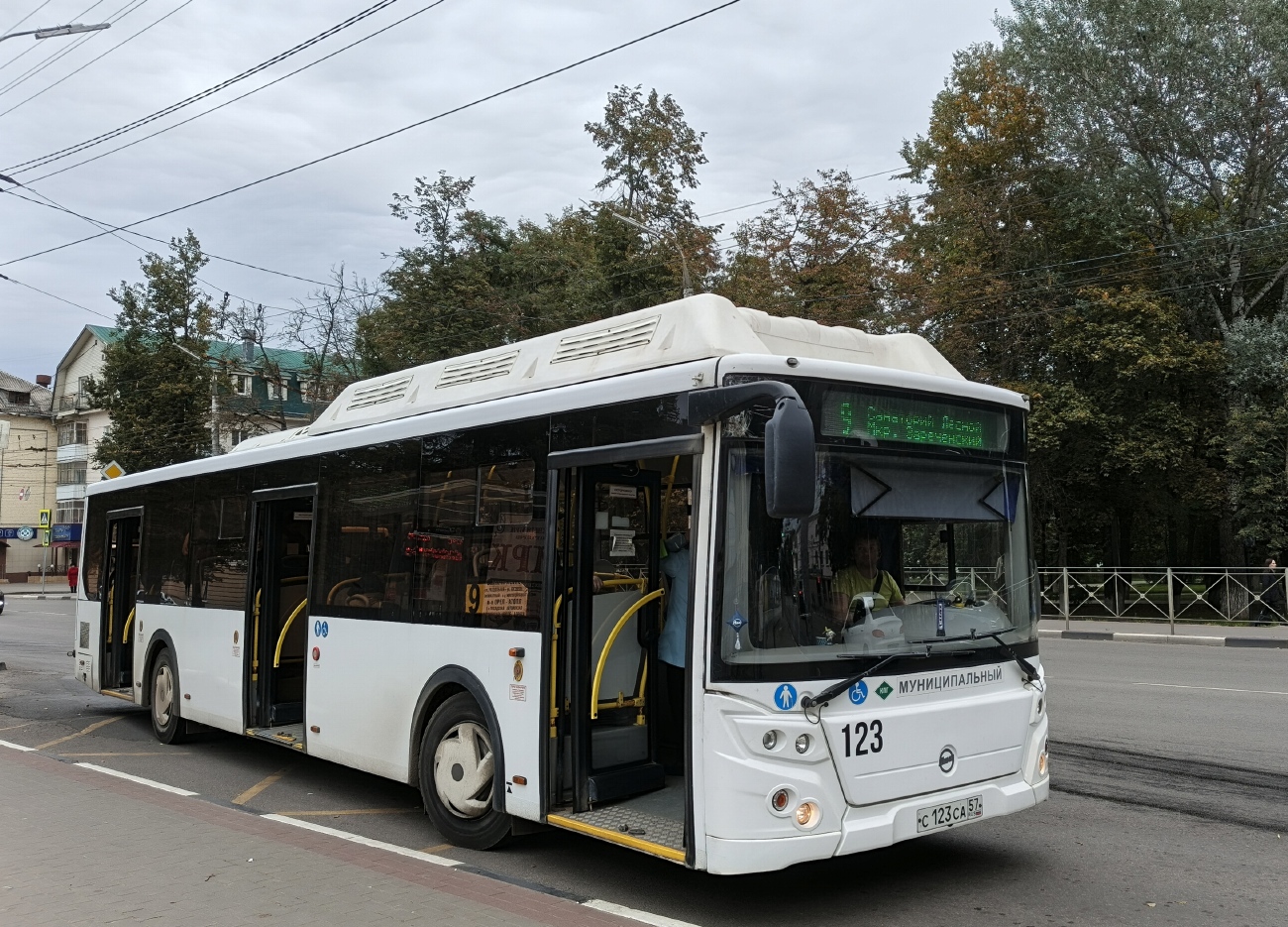 Орловская область, ЛиАЗ-5292.67 (CNG) № 123