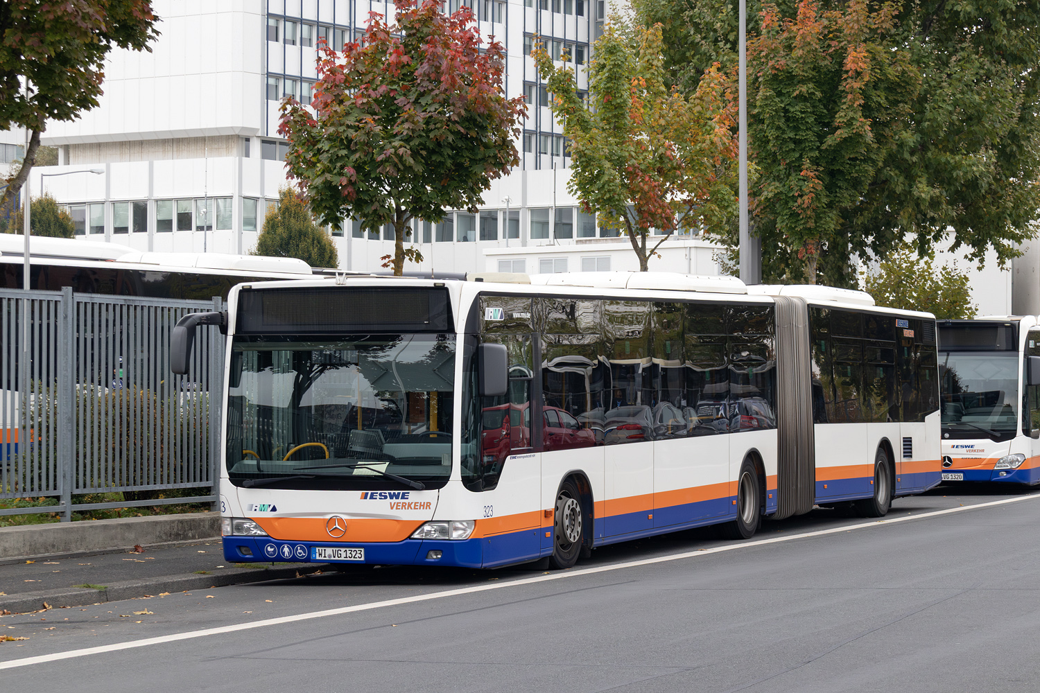 Гессен, Mercedes-Benz O530G Citaro facelift G № 323