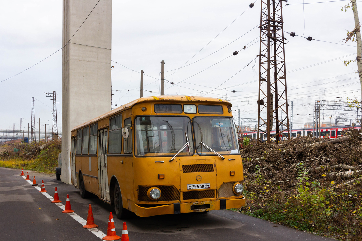 Москва, ЛиАЗ-677М № О 796 ОВ 44