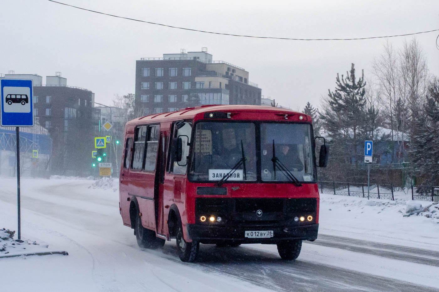 Амурская область, ПАЗ-32053 № К 012 ВУ 28